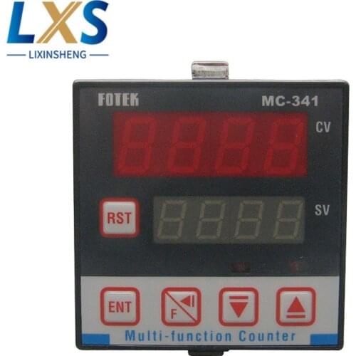 4 Digits Fotek Multifunctional Counter MC-341 Digital Electronic Counter