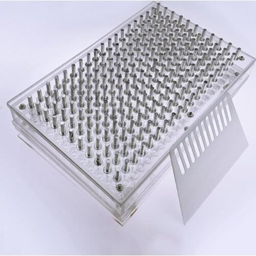 Capsule filling machine,209 cavity manual capsule filler with tamping tool,can be customized for 000# 00# 0# 1# 2# 3# 4# size