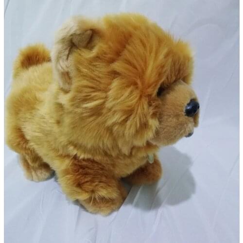 Lovely cartoon Chow Chow dog plush toy simulation dog soft doll kids toy birthday gift b1895