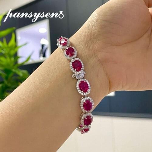 Красные браслеты PANSYSEN China At AliExpress