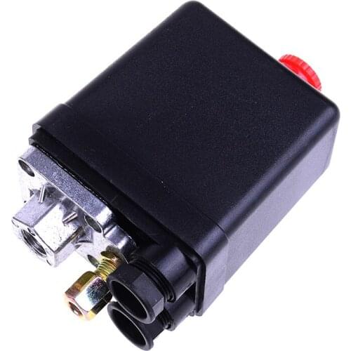 NEW HOT-Heavy Duty Air Compressor Pressure Switch Control Valve 90 PSI -120 PSI Black Wholesale