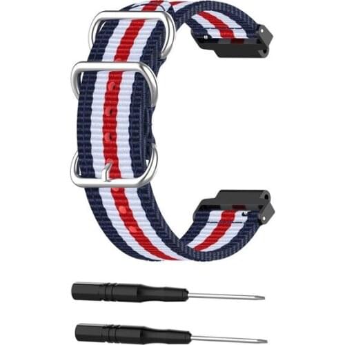Strap For Garmin Forerunner 235 Watch canvas Watch Band For Garmin Forerunner 220/230/235/620/630/735XT/235Lite Band Bracelet
