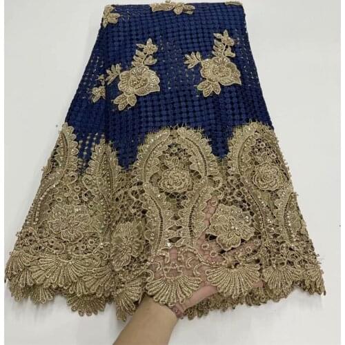 Handmade Lace African Guipure Lace Fabric 2021 High Quality Lace Nigerian Lace Fabrics French Mesh Lace Fabric For Dress j68-50
