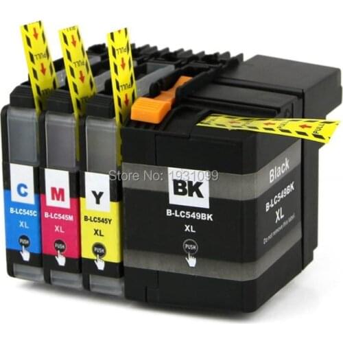 YOTAT Conpatible ink cartridge LC549 LC545 for brother DCP-J100 DCP-J105;MFC-J200