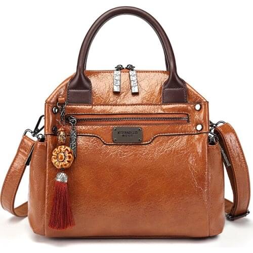 Bag Female Womens 100% genuine leather bags handbags crossbody bags for women shoulder bags genuine leather bolsa feminina Tote