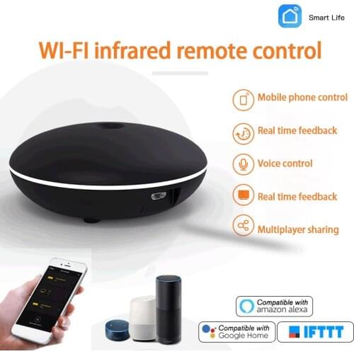 Smart WiFi-IR Universal Remote Controller For Air Conditioner TV Smart Home Compatible with Alexa Google Home Smart Life/Tuya