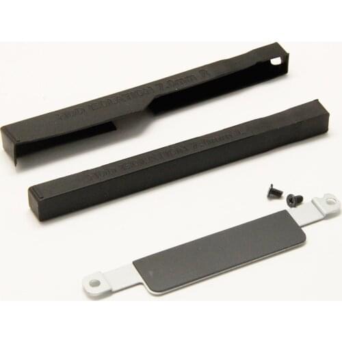 10Pcs Lot Hard Disk Cases Tray For DELL Latitude E6230 HDD Caddy with rubbers HDD Caddy Hard Disk Drive Bracket with screws