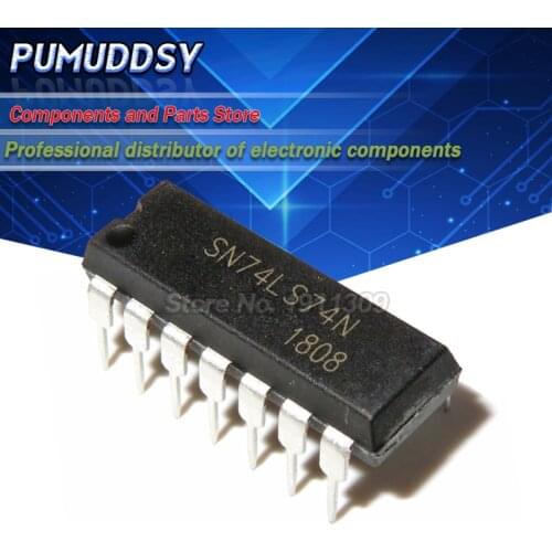 10PCS SN74LS74AN HD74LS74AP DIP14 HD74LS74 DIP 74LS74 new and IC