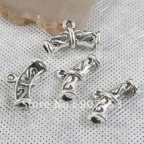 20pcs Tibetan silver connector bail charm h0141