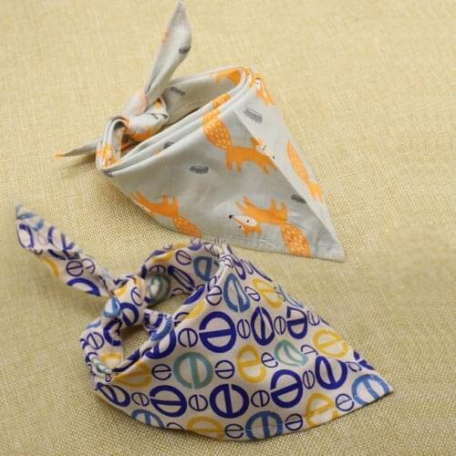 8 Colors Optional Pet Dog Scarf Collar Puppy Cat Triangular Bandage Decoration Neckerchief 58cm Towel Adornment