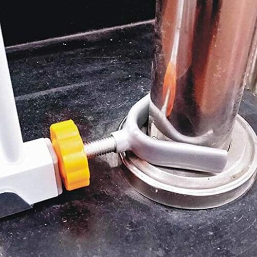 Safety Sturdy Gate Bar Install Household Secure Accessory Steel Core Screw Bolt Nut Staircase Fence Fix Pets Baby