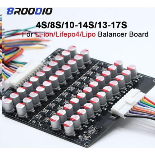 BMS 4S 8S 14S 17S 21S 5A Balance Li-ion Lifepo4 LTO Lithium Battery Active Equalizer Balancer Board Capacitor