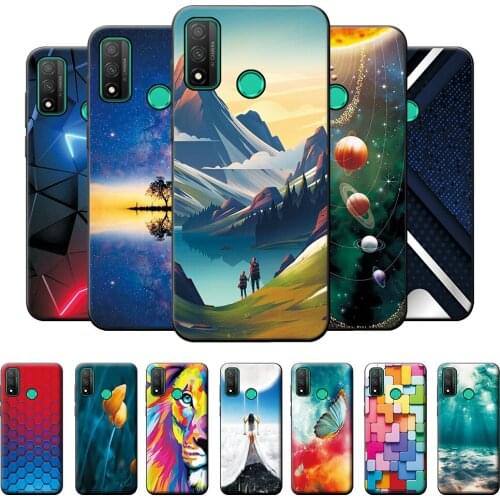 Case For Huawei P Smart 2020 Case Huawei P Smart 2020 Scenery Cute Cover Bumper on P Smart 2020 Shockproof Silicone Phone Case