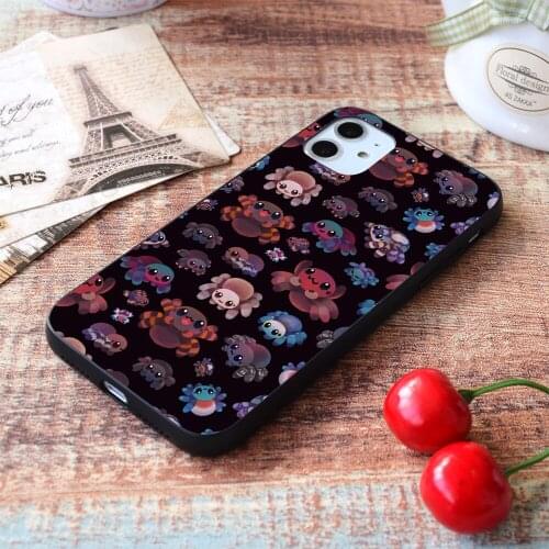 For iPhone Tarantulas - dark Soft TPU Border Apple iPhone Case