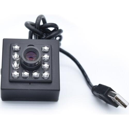 Day Night Vision 850nm Led IR FULL HD 2.0Megapixel 1080P 30fps Webcam UVC Plug Play Driverless USB Camera Module No Color Bias