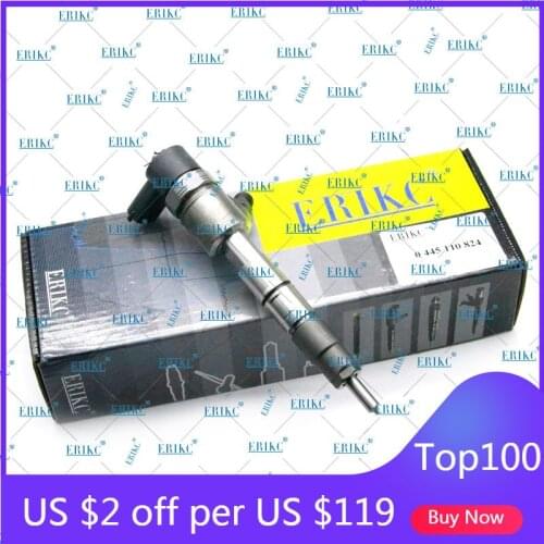 ERIKC Diesel Sprayer 0 445 110 824 Fuel Injection Nozzle 0445 110 824 CRI High Pressure Common Rail Injector 0445110824