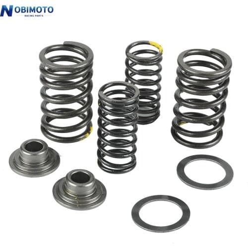 Motorcycle Engine Valve Comp Springs Retainer Seat Assy For Lifan 140cc 125cc 150cc Horizontal Engines Dirt Pit Bike Atv Quad