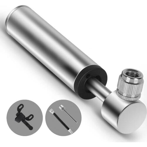 Mini Pump Basketball Football Volleyball Aluminum Alloy Ball Needle Portable High Pressure Bike Gas Needle Inflatable Cylinder