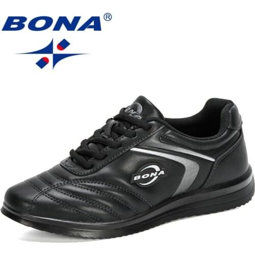 BONA 2020 New Designers Men Sneakers Fashion Outdoor Man Casual Shoes Comfortabe Loafers Shoes Male Light Leisure Footwear Soft