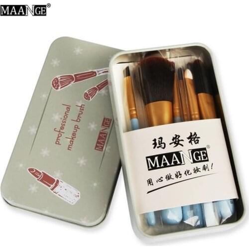 MAANGE Makeup Brush Set With Box Powder Foundation Eyebrow Eyeshadow Brush Make-up Tools Set Manufacturer brochas maquillaje 20