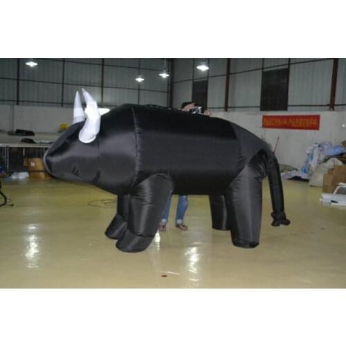 Inflatable buffalo