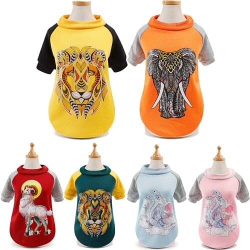 Dog Clothes Warm Winter Pet Dog Jacket Coat Puppy Christmas Clothing Hoodies For Small Medium Dogs Puppy Clothes Hooded S-2XL