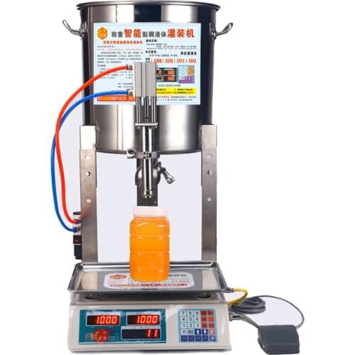 New Type StainlessSteel Commercial CNC Viscous LiquidFilling Machine Sesame Paste Sesame OilYogurt Honey Quantitative FIll