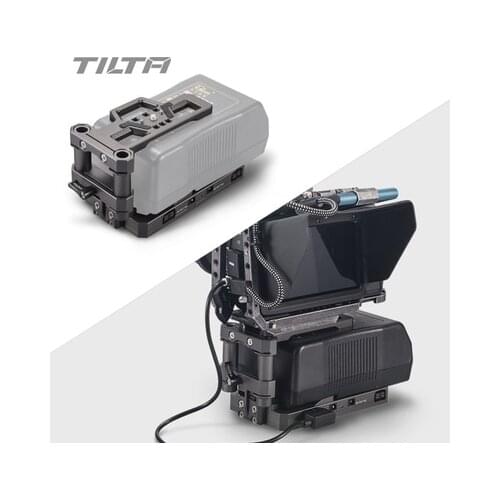 Tilta TA-BSP-V-G V-Mount Battery Plate Baseplate For BlackMagic Pocket BMPCC 4K Camera Cage Accessories