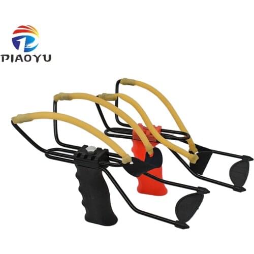Outdoor Powerful Slingshot Wrist Brace Support Shot Slingshot Bow Catapult for Hunting Handhold Shooting Slingshot