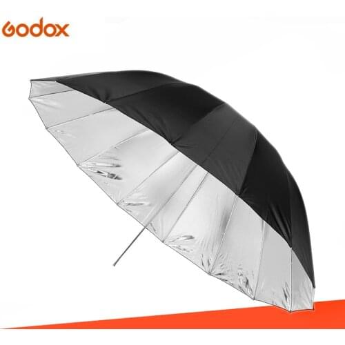 GODOX 150CM 60" Black/Silver Reflector Umbrella Photography umbrella for Studio flash Outdoor flash