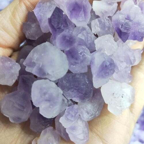 100g-500g Natural Crystal Mixed Stone Amethyst Chips Crushed Stone Healing Crystal Jewelry Making Home Decor Or Fish Tank Stone