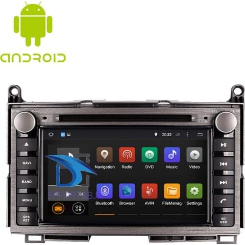 7 INCH Android 9.0 Car GPS navigation system For TOYOTA VENZA 2008-2018Car Radio DVD Gps Player Stereo Audio multimedia headunit