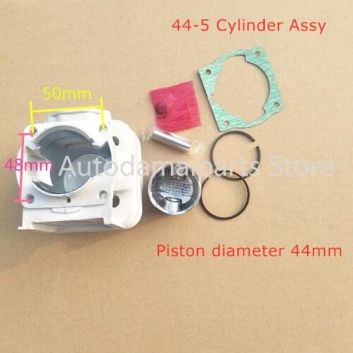 Gasoline 2 Stroke Mower Accessories 44-5 Cylinder Liner Cylinder Block Cylinder Assembly Cylinder Head Piston Ring