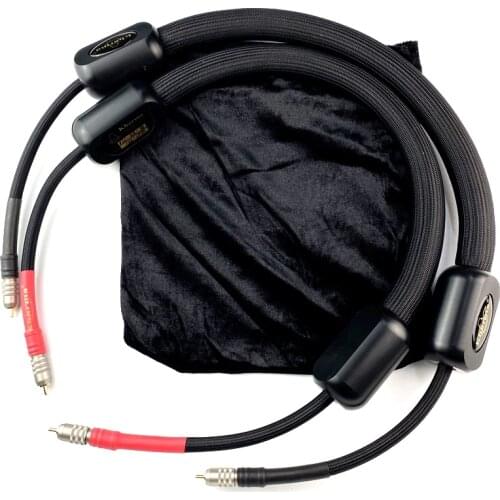 Audiophile RCA Cable Supreme Reference Kharma KIC-SR-1B HiFi Audio Line - Pair