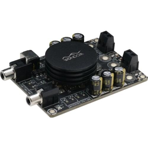 2x50W dual channel digital power amplifier board module TDA7492 pure D class game machine vending machine amplifier