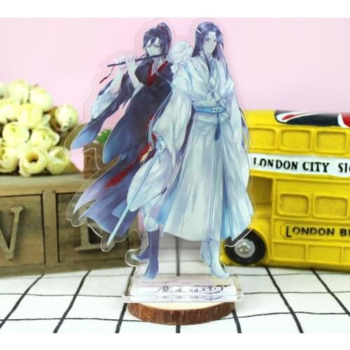 Anime Modao Zushi Figure Acrylic Stand Model Toy Wei Wuxian Lan Wangji Action Figure Decoration Cosplay DIY Collection Gifts