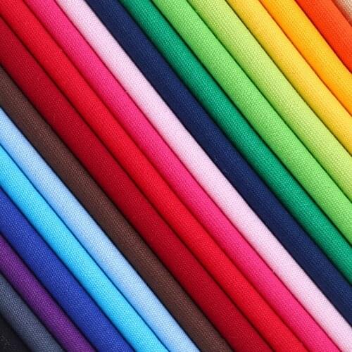 Cotton canvas fabric cotton plain-printed Canvas cloth candy-colored handbag tablecloth DIY fabric Handmade Sewing quilting