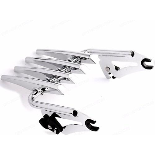 Chrome Stealth Luggage Rack Fit For Harley Touring Street Glide Road King Road Glide FLHX FLHR FLTR 2009-2015 2016 2017 2018