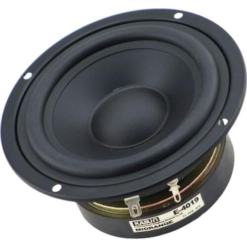 KYYSLB E-4019 80W 8 Ohm 4 Inch Household HiFi Speaker Sealed Midrange Speaker