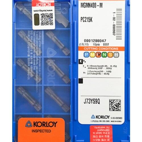 MGMN150-G MGMN200-G MGMN250-G MGMN300-M MGMN400-M MGMN500-M PC215K carbide insert Processing: cast iron