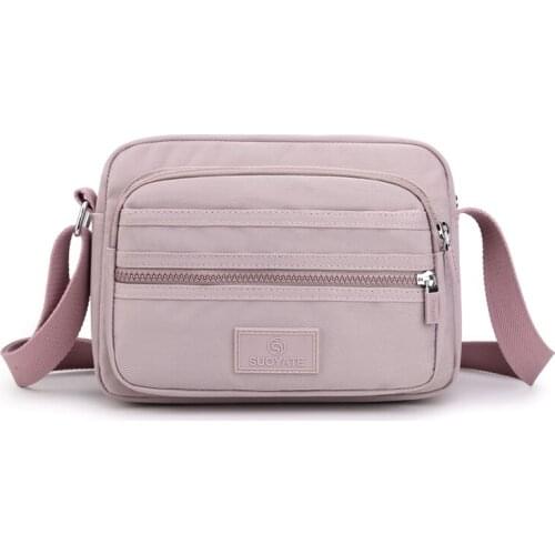 Fashion Messenger Bag Womens 2021 Shoulder Bag Nylon Handbag Large Capacity Small Women Phone Bag Wallet Purse for Teenage Girl