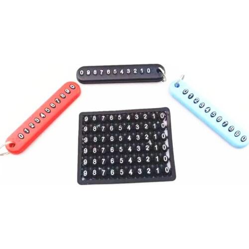 Anti-lost Phone Number Plate Car Keychain Pendant for Chevrolet Cruze TRAX Aveo Lova Sail EPICA Captiva Malibu Volt Camaro Cobal