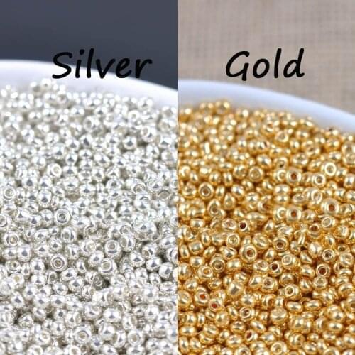 Bulk 2mm 15000 Pcs Crystal Glass Spacer Beads Seed Beads Jewelry Handmade DIY