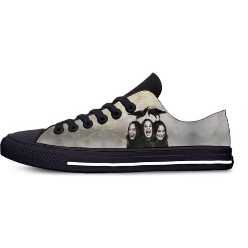 Osbourne Rock Singer Ozzy Heavy Metal Fashion Casual Cloth Shoes Low Top Lightweight Breathable 3D Printed Men women Sneakers