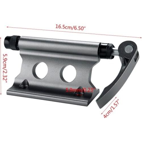 Bicycle Front Fork Quick-release Car SUV Carrier Aluminum Alloy Block Mount Rack L9BD