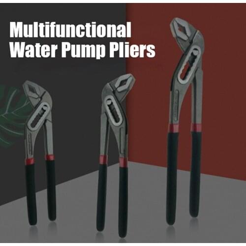 8/10/12in Water Pump Pliers Tools Durable Wrench Pipe Grip Pipe Pliers Plumber Cobra Pliers New