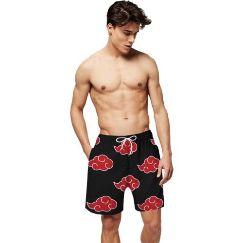 Hot style Ninja 3D digital print mens holiday beach pants new summer casual sports shorts