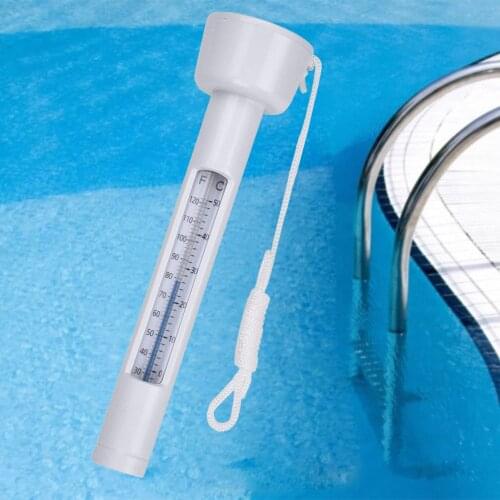 Portable Swimming Pool Floating Thermometer Bathtub Spa Hot Tub Fish Ponds Temperature Measuring Meter Outdoor Pool Accessories