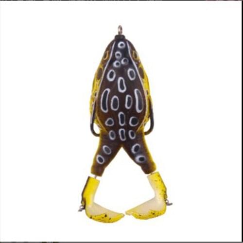 Luya Bait Propeller Thunder Frog Soft Bait Double Hook Fake Bait Simulation Bait Fishing Accessories