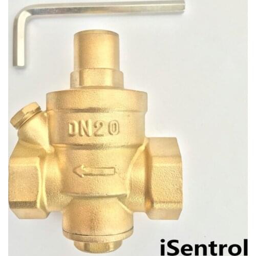 G3/4" High Temperature Adjustable Pressure Reducing Valve without Pressure Gauge made of Brass H59